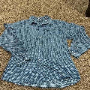 Men’s western Cinch modern fit XL long sleeve button up VGUC